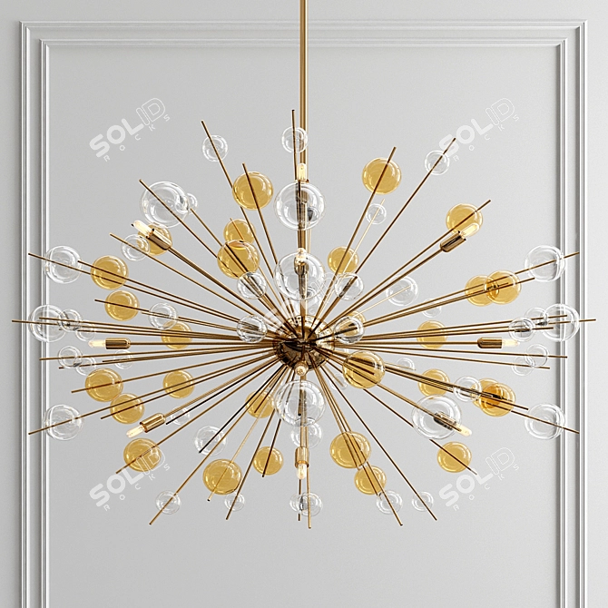 Luxury Illumination: Kolarz Bubble Explosion 3D model image 1