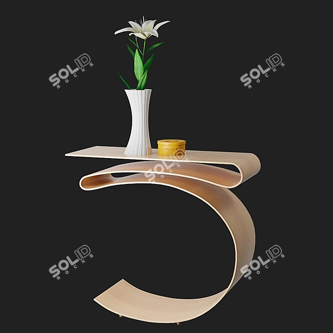 Coco Console: Elegant Decor for Your Home 3D model image 1