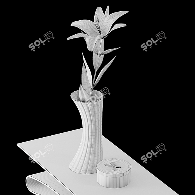 Coco Console: Elegant Decor for Your Home 3D model image 2