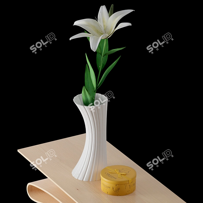 Coco Console: Elegant Decor for Your Home 3D model image 3