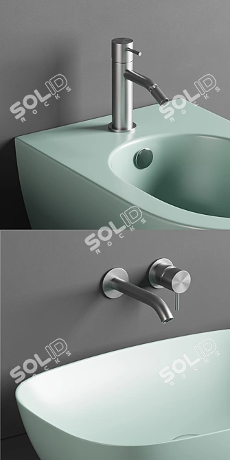 Catalano Colori Collection: Sleek and Stylish Bathroom Fixtures 3D model image 2