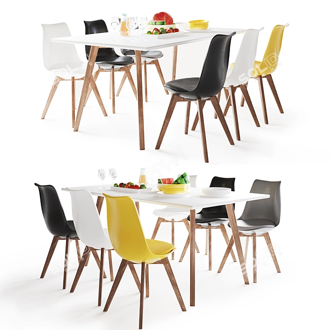 Elegant Milan Set from Signal 3D model image 1