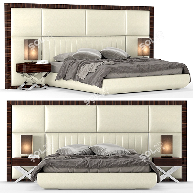 Capital Collection Bed Decor 3D model image 1