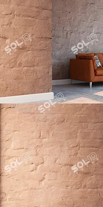 Seamless Plaster Texture 241 3D model image 3