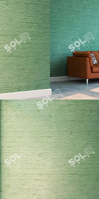 Seamless High Detail Stucco Texture 3D model image 3