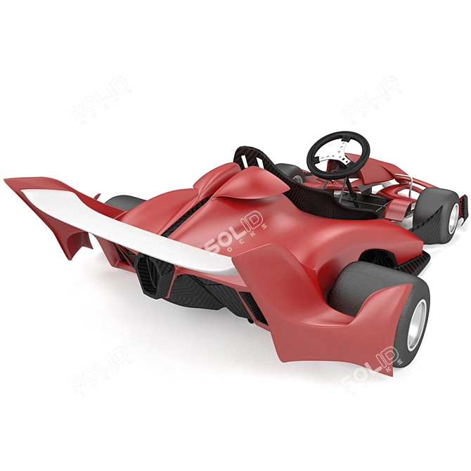 3D Printed Karting Concept 3D model image 2