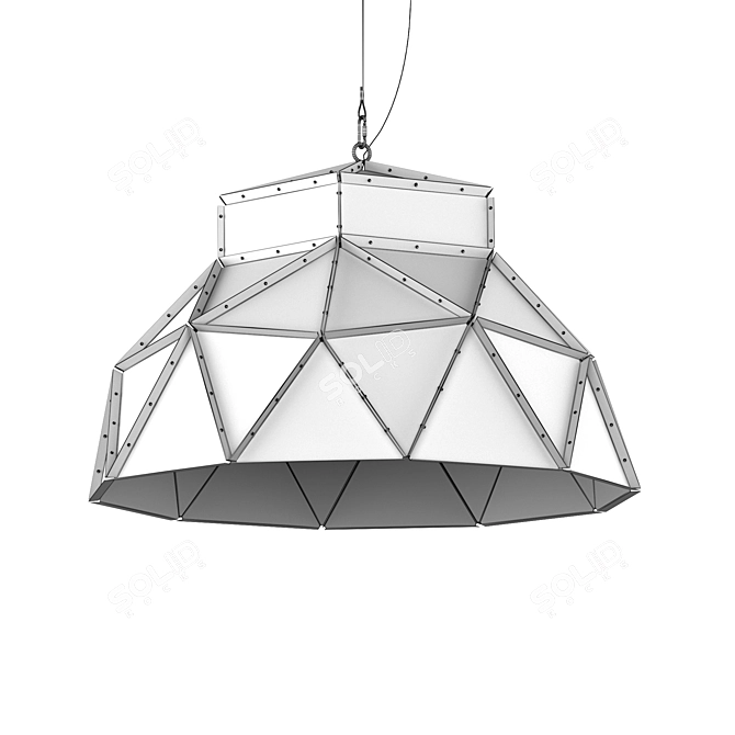 Apollo Pendant Light: Sleek Design for a Contemporary Ambience 3D model image 3