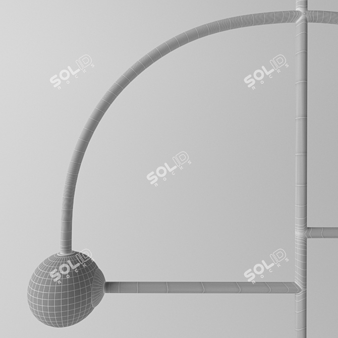 Helio II Pendant Light 3D model image 3