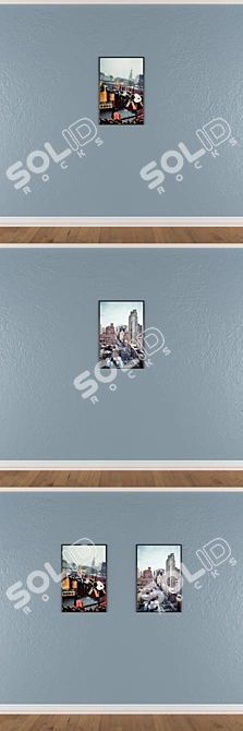 Versatile Set of Wall Paintings 3D model image 3