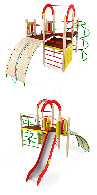 FunXplor Kids Game Complex 3D model image 2