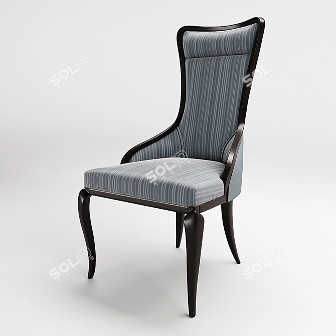 Contemporary DILAN Armchair: Functional Art 3D model image 1