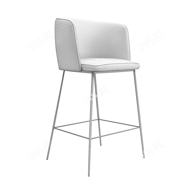 Camerich Ballet Modern Style Chair 3D model image 3