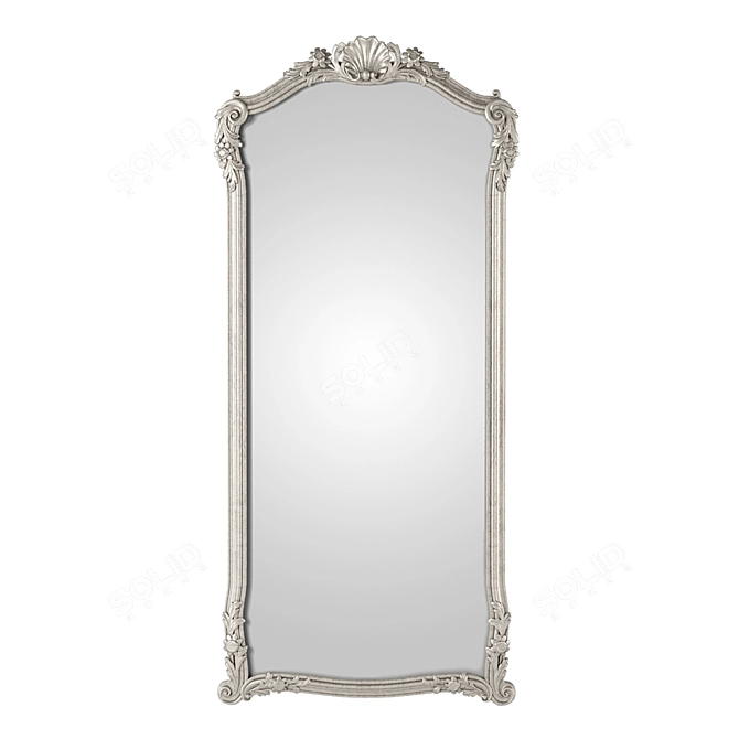 Title: Olivia Growth Mirror by Romano Home 3D model image 2