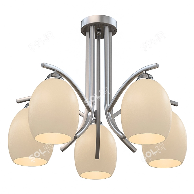 Globo Till 60214-5 Ceiling Chandelier 3D model image 1