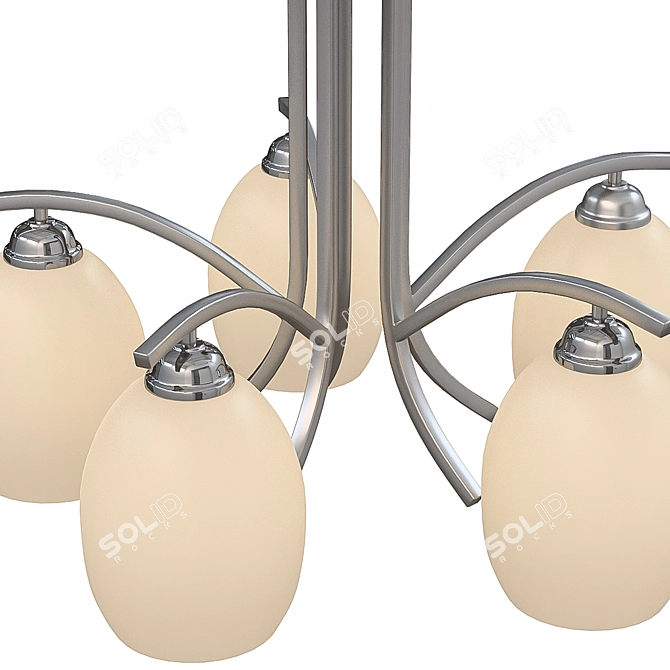 Globo Till 60214-5 Ceiling Chandelier 3D model image 2