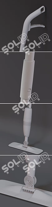 Xiaomi Deerma Water Spray Mop: Efficient Cleaning Solution 3D model image 3