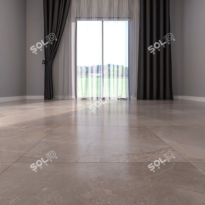 Elegant Marble Floor Designs 3D model image 2