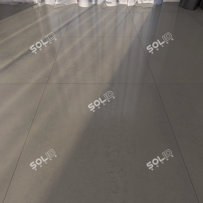 Luxury Marble Floor 103: HD Texture, 10 Variations 3D model image 1