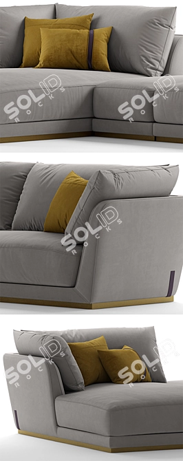 Modern Ulivisalotti Dorian Sofa 3D model image 2