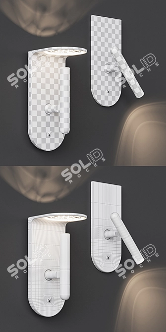 Linea Light MA&DE 1Night 2Night Set: Italian Designed Illumination 3D model image 3