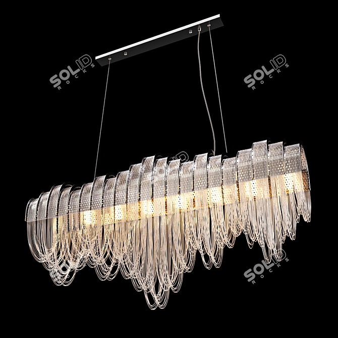 City Lights Crystal Lux Lamp 3D model image 1