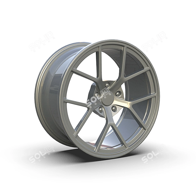 Stylish Rim 2 – Exquisite Design 3D model image 1