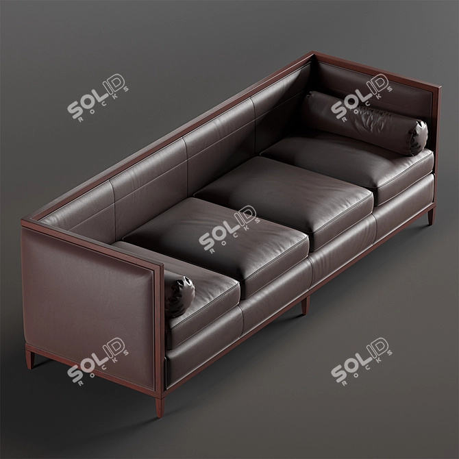 Baker Furniture Archetype Sofa 3D model image 2