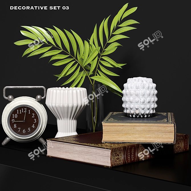 3Ds Max Decorative Set: All Versions 3D model image 1