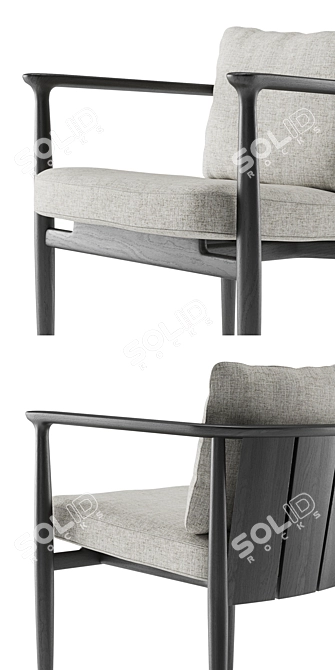 Casamilano Arne Chair: Stunning Design and Versatility 3D model image 2