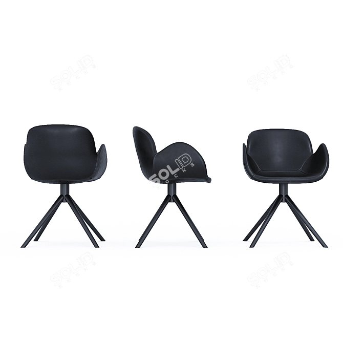 Bolton Chair: Lightweight & Versatile 3D model image 2