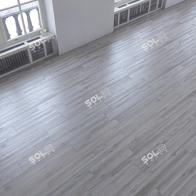 Versatile Laminate Flooring Kit 3D model image 3