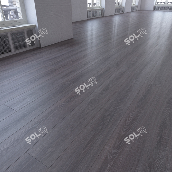 Title: Versatile Laminate Flooring Kit 3D model image 1