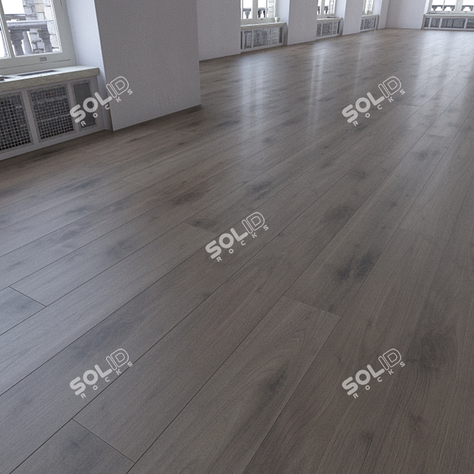 Versatile Laminate Flooring Kit 3D model image 1