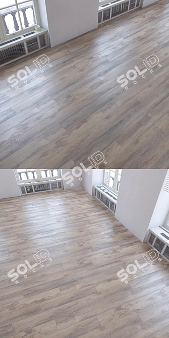 Versatile Laminate Flooring Kit 3D model image 3