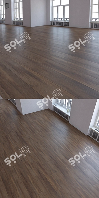 Premium Laminate Flooring Kit 3D model image 2