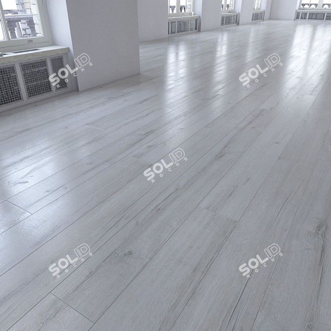 Versatile Laminate Flooring Kit 3D model image 1