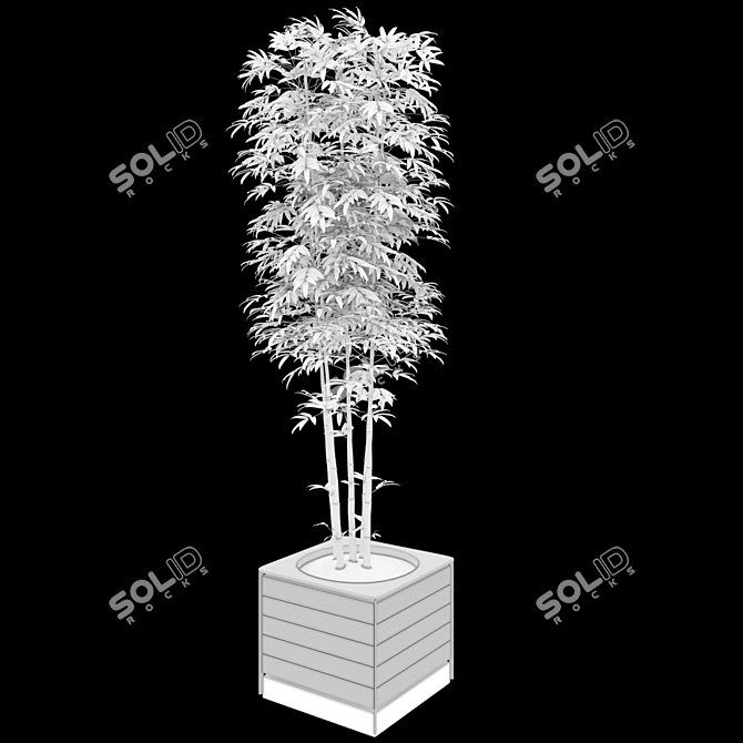 Realistic Plant Model for V-Ray & Corona (FBX) 3D model image 2
