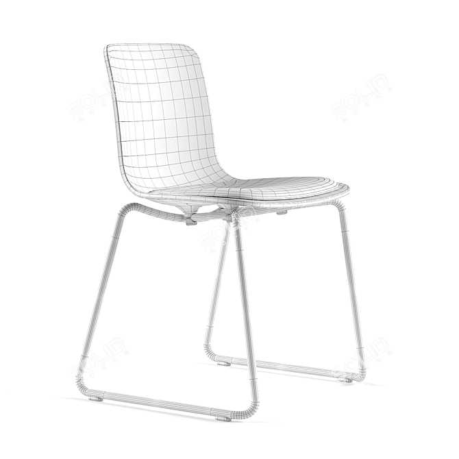 HAL Chairs: Modern Designs by Jasper Morrison 3D model image 3