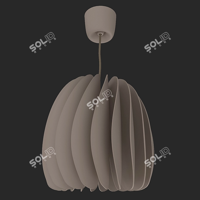 Elegant Illumination for Your Dining 3D model image 1