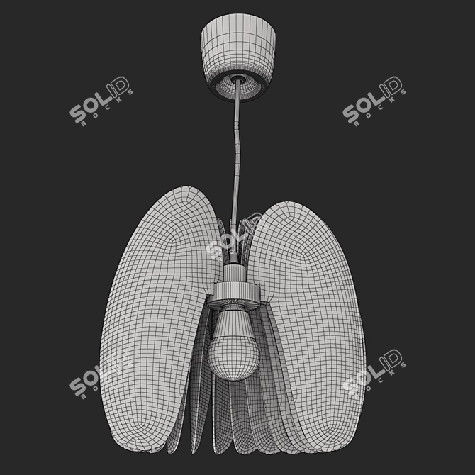 Elegant Illumination for Your Dining 3D model image 3