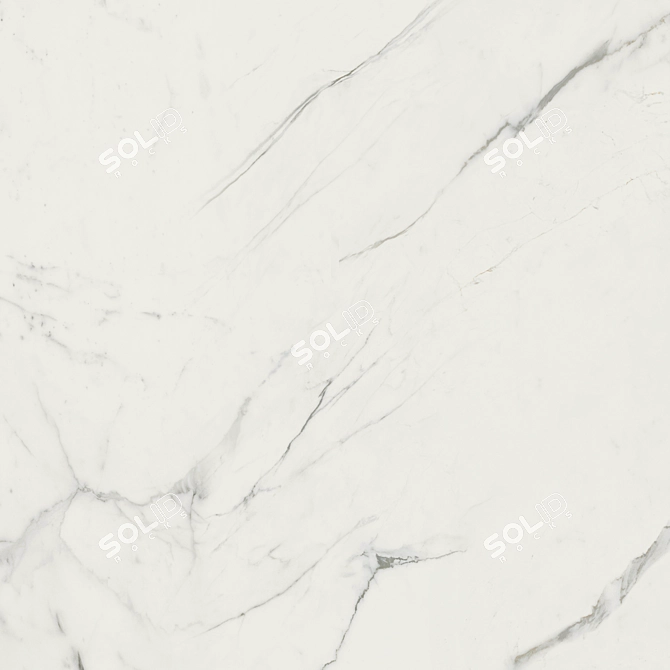 Elegant Marble Floor Tiles 3D model image 3