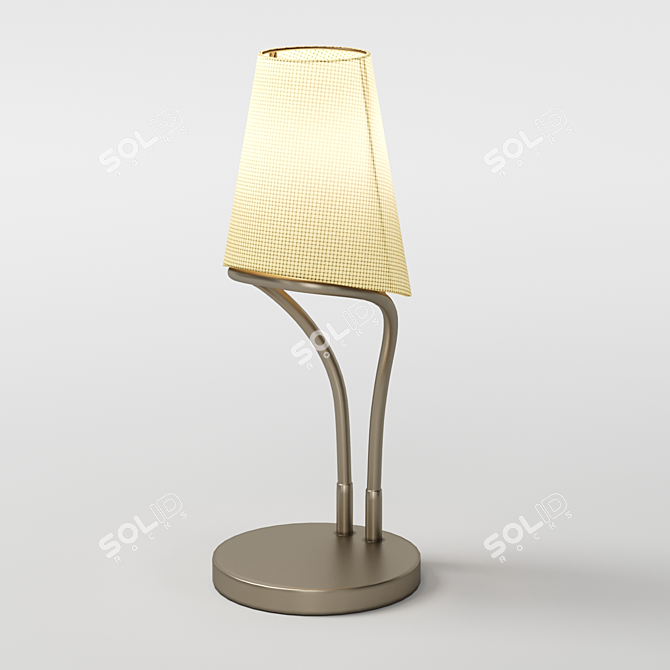 Elegant D98 Table Lamp: A.R. ARREDAMENTI Dilan Collection 3D model image 1