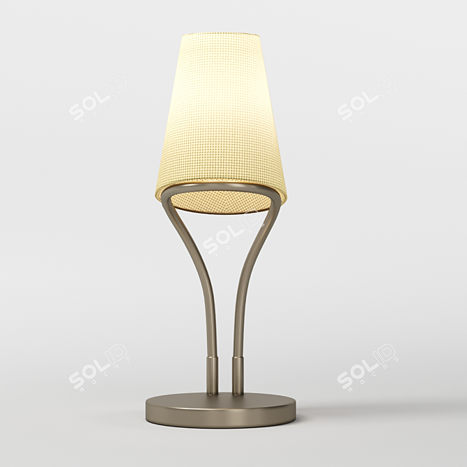 Elegant D98 Table Lamp: A.R. ARREDAMENTI Dilan Collection 3D model image 2