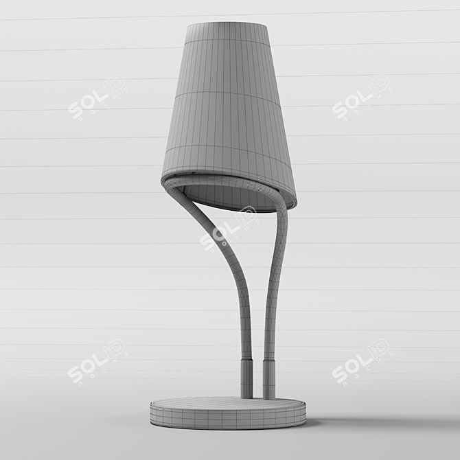 Elegant D98 Table Lamp: A.R. ARREDAMENTI Dilan Collection 3D model image 3