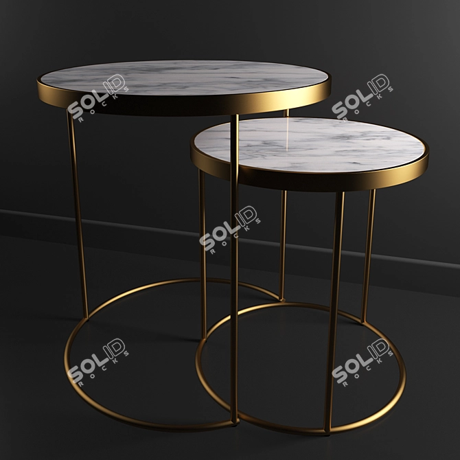 ZARA Home Coffee Table | 3D Model 3D model image 1