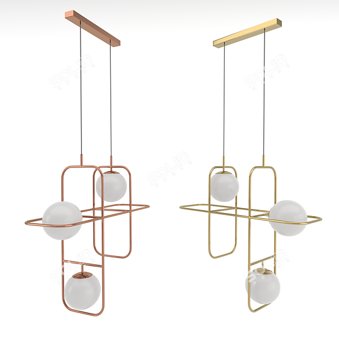 Mambo Unlimited Ideas LINK I: Suspension Lamp 3D model image 1