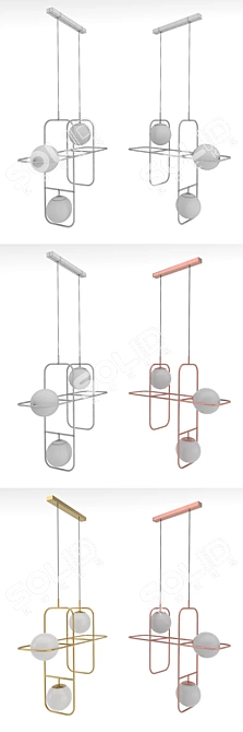 Mambo Unlimited Ideas LINK I: Suspension Lamp 3D model image 3