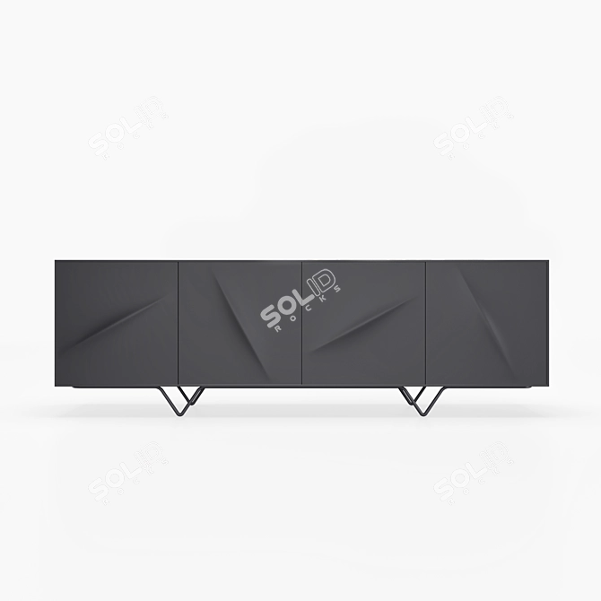 Elegant Mobenia Sydney Sideboard 3D model image 1