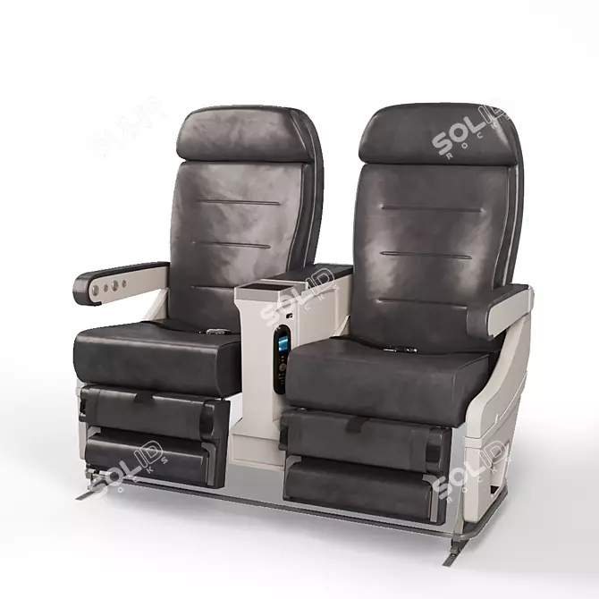 SkyChairs: Deluxe Aircraft Seating 3D model image 1