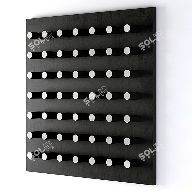 Modern Geometric Wall Art Collection 3D model image 3